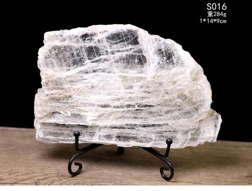 天然透明石膏晶体原矿石标本 可选 矿物晶体奇石科普教学